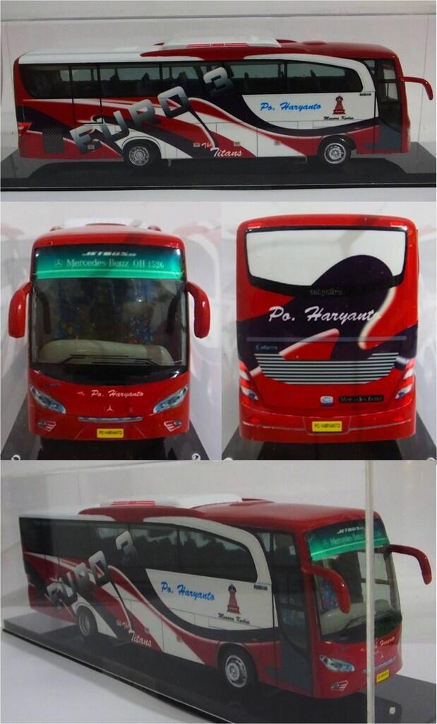 Ready : Miniatur Bis Indonesia