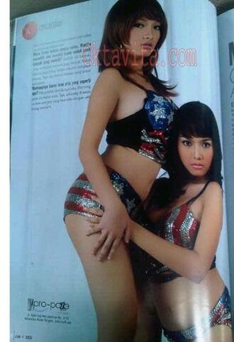 Zaskia Gotik Foto Hot di Majalah Dewasa