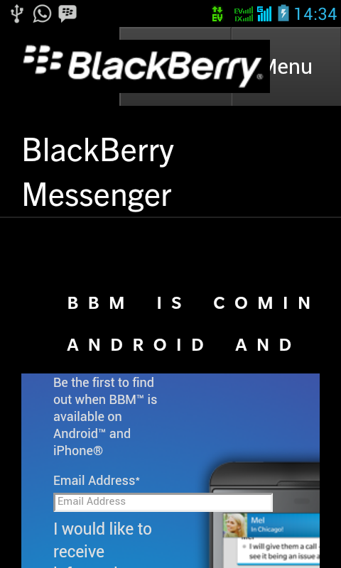 Share pengalaman sehari pakai BBM di Android