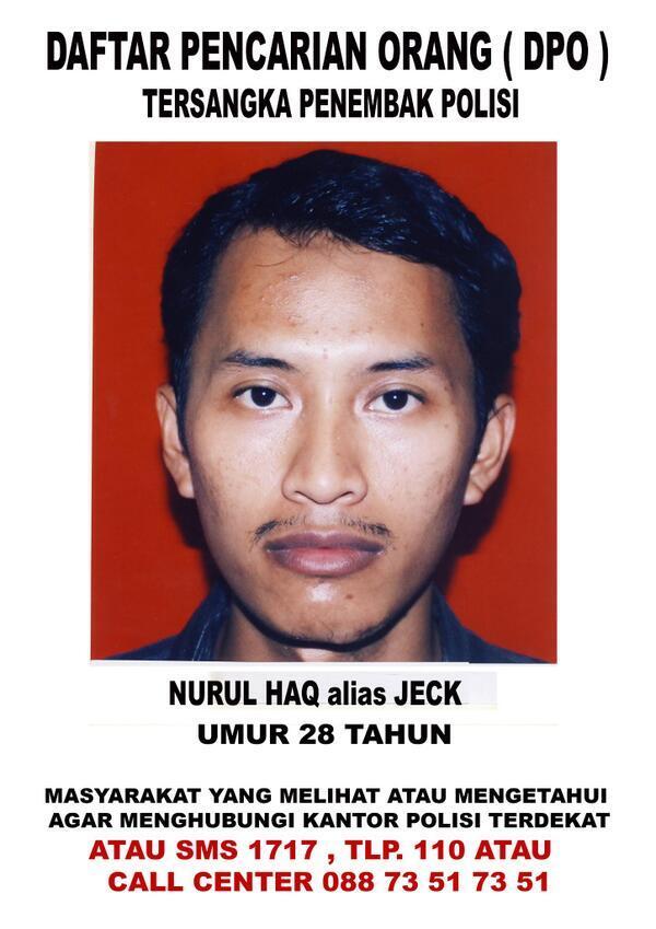 inilah wajah tersangka penembakan polkis di depan gedung kpk