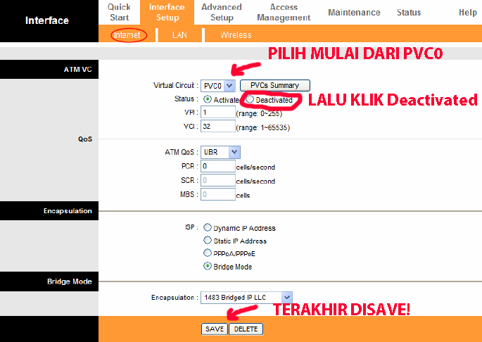 Panduan menghilangkan @wifi.id, multiuser, remote cwmp modem Speedy