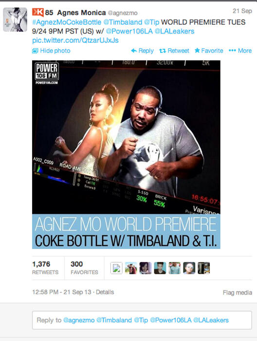 Agnes Monica Rilis Single Internasional &quot;Coke Bottle&quot; Besok