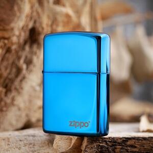 LELANG ZIPPO 2046ZL SAPPHIRE BLUE HP CHROME - BANYAK TYPE LAIN DISKON Original USA