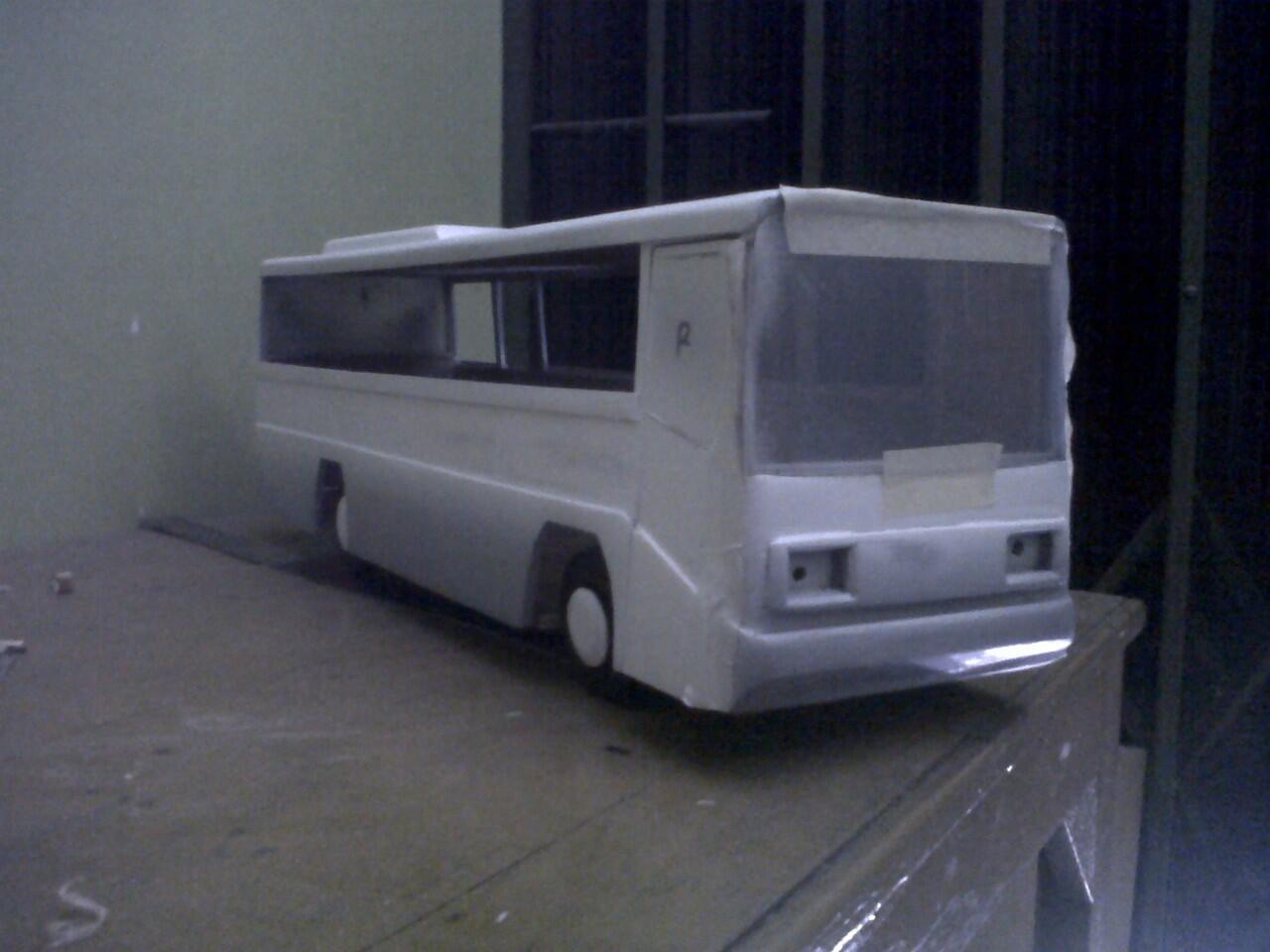 Miniatur Bus Lorena Jadul (Karoseri GMM)