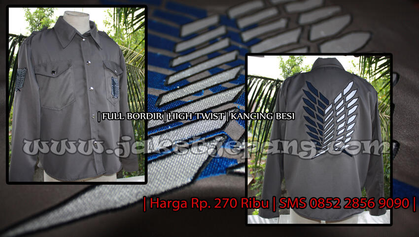 Attack on Titan (Shingeki no Kyojin) Jacket Version - dari Anime yg lagi HOOOOT !!