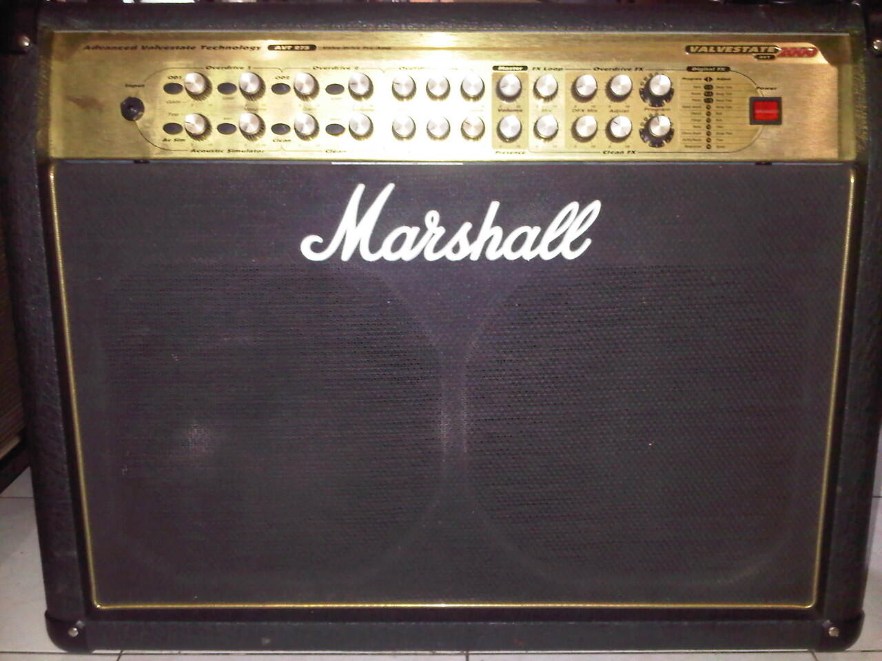 Amply Marshall Combo Avt 275 England kondisi 95%