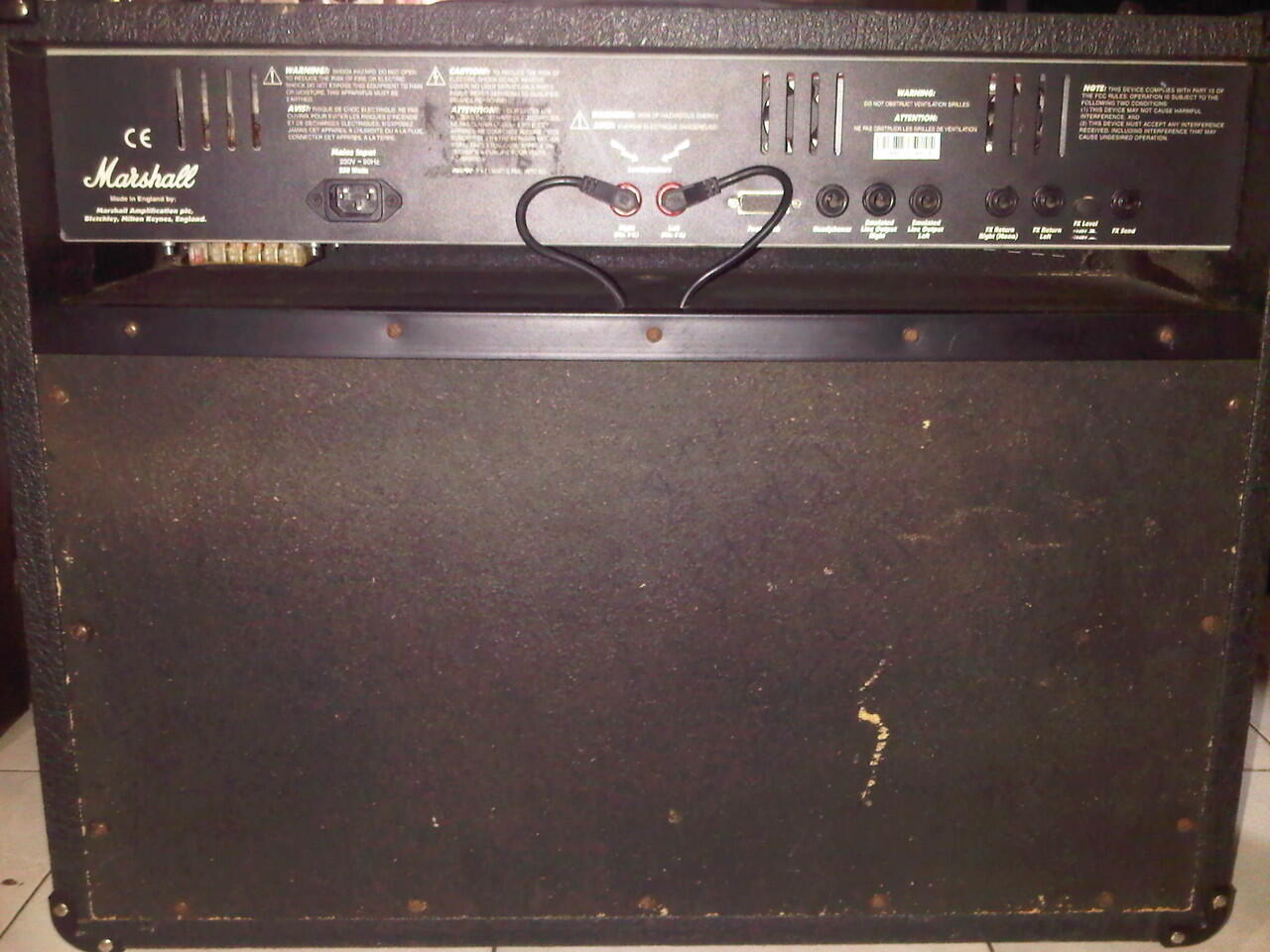 Amply Marshall Combo Avt 275 England kondisi 95%