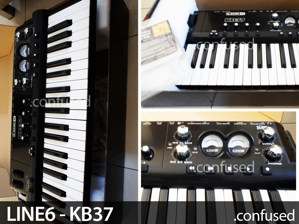 soundcard recording Line6 POD KB37