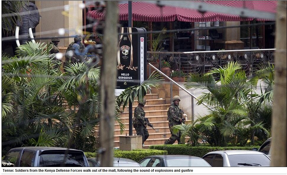 &#91; PLUS PICTURES &#93; Drama Penyanderaan di Mall Nairobi Kenya Masuki Fase Kritis