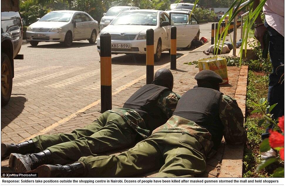 &#91; PLUS PICTURES &#93; Drama Penyanderaan di Mall Nairobi Kenya Masuki Fase Kritis