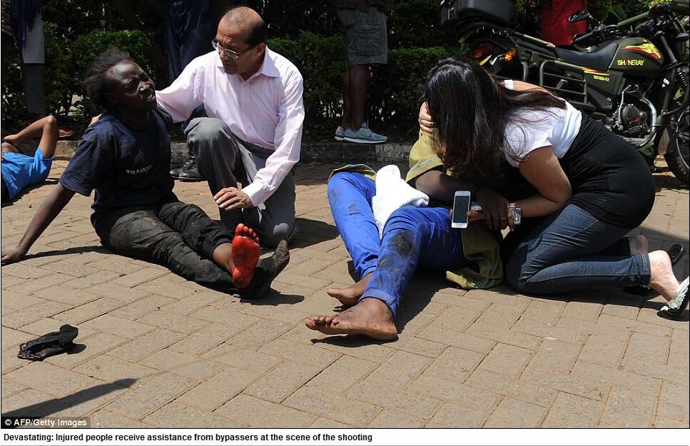 &#91; PLUS PICTURES &#93; Drama Penyanderaan di Mall Nairobi Kenya Masuki Fase Kritis