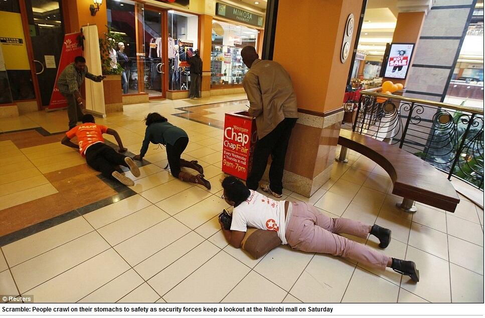 &#91; PLUS PICTURES &#93; Drama Penyanderaan di Mall Nairobi Kenya Masuki Fase Kritis