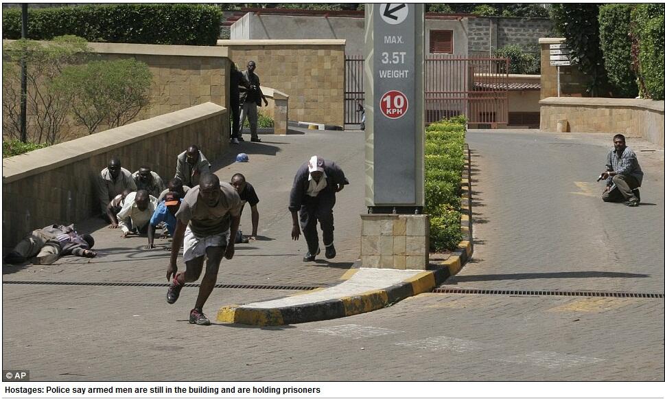 &#91; PLUS PICTURES &#93; Drama Penyanderaan di Mall Nairobi Kenya Masuki Fase Kritis