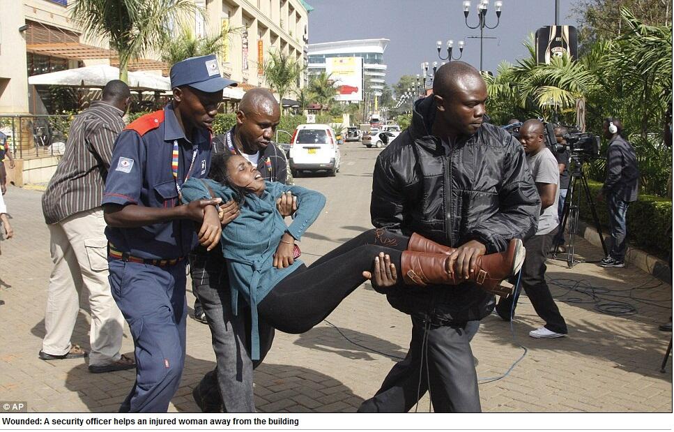 &#91; PLUS PICTURES &#93; Drama Penyanderaan di Mall Nairobi Kenya Masuki Fase Kritis