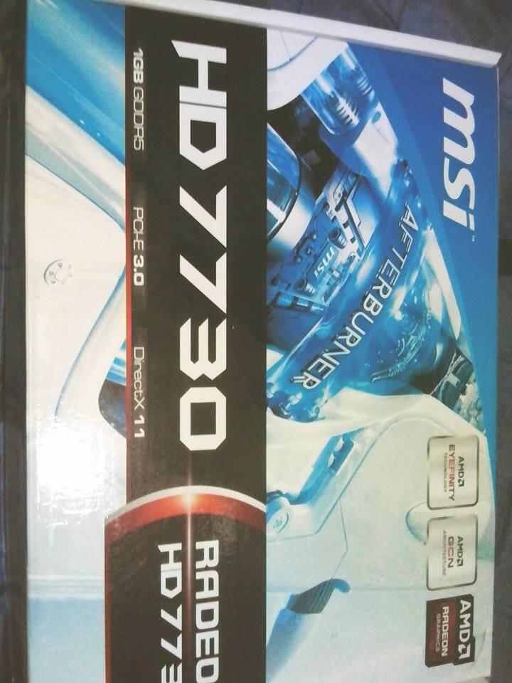 VGA MSI 7730 1GB 128Bit DDR5 'Carpe Verde' | BU | COD Jogja Only | Harga Net