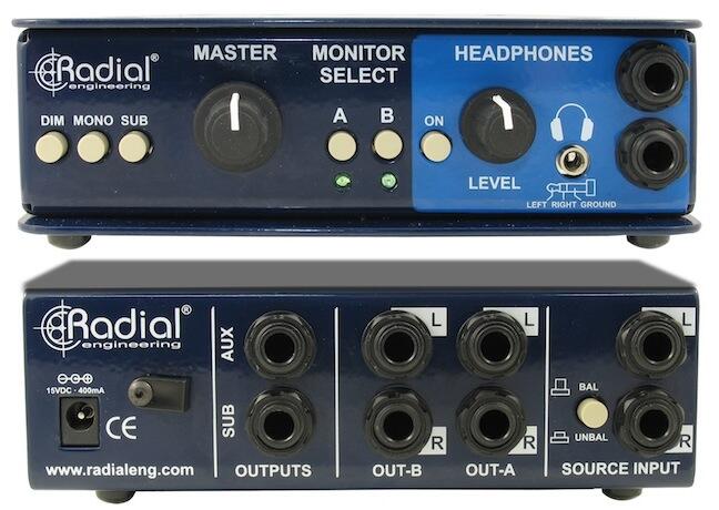 Jual SoundCard EMU 1212M + MONITOR CONTROLLER RADIAL MC3 (BANDUNG)