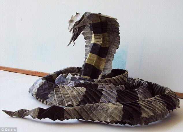 Wow.. Bentuk-Bentuk Origami Yang Menakjubkan