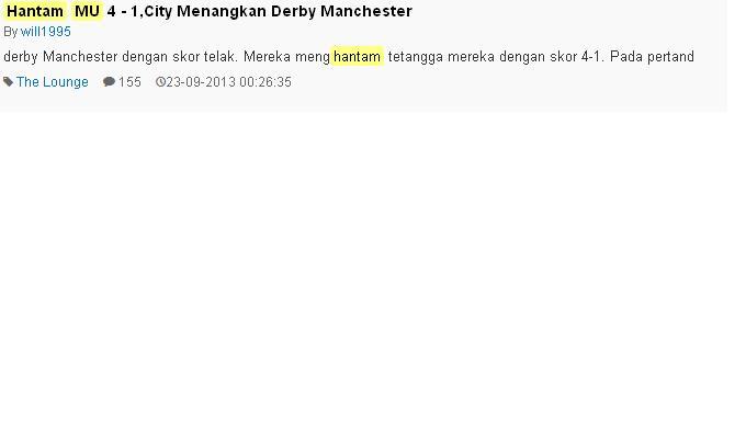 Hantam MU 4 - 1,City Menangkan Derby Manchester