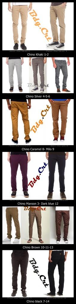 Bandung Coret Women and Men Chino Pants