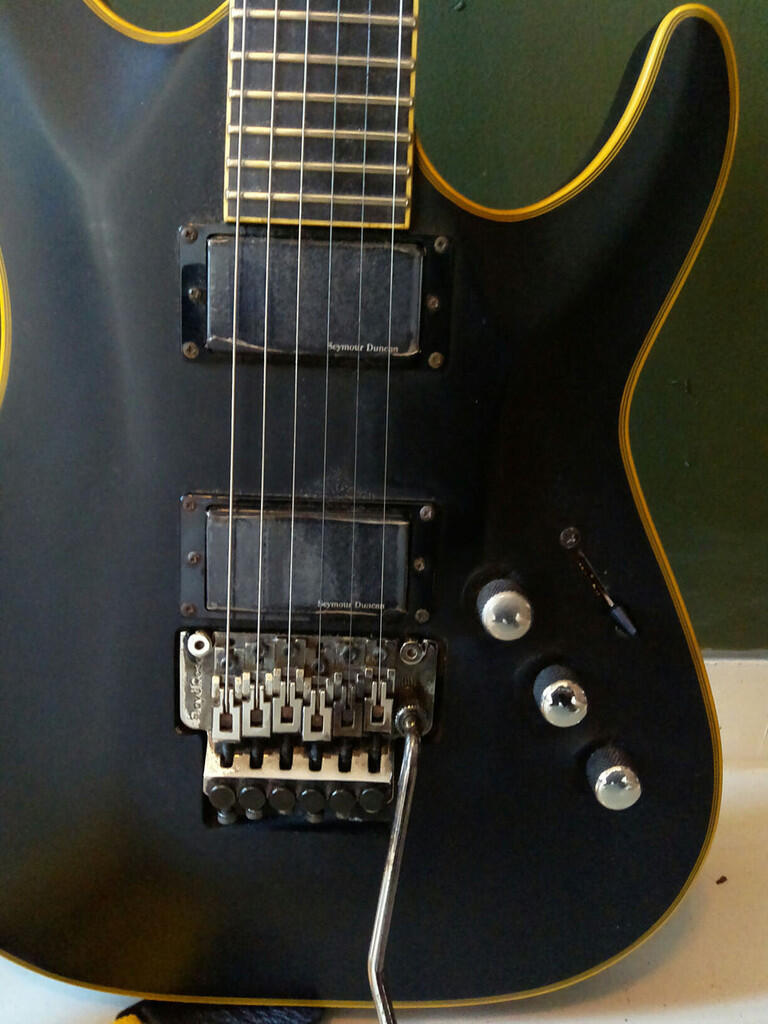 Schecter Blackjack ATX C1 FR and MXR Full Metal Bore