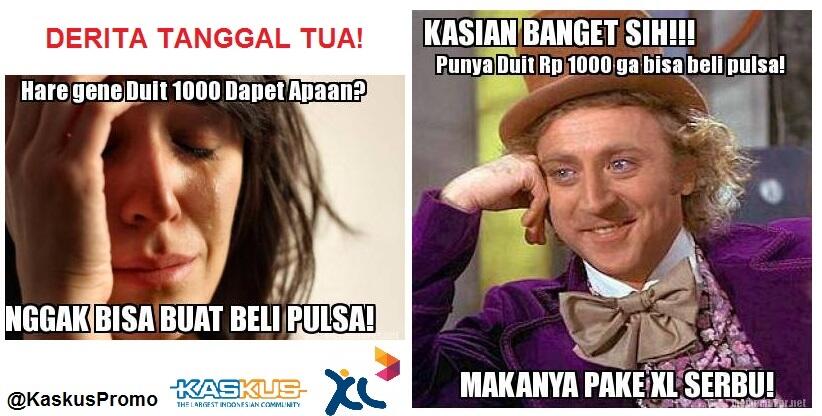 &#91;MEME COMPETITION&#93; Buat Meme tentang &quot;Duit Seribu Dapet Apa?&quot; &amp; menangkan Hadiahnya!