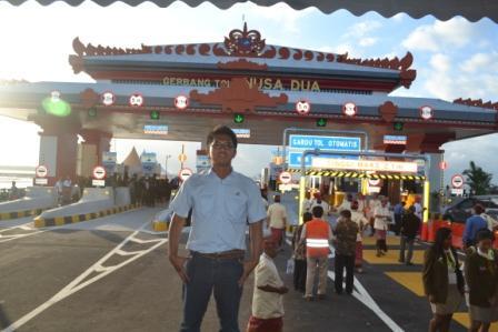 Mandara Bali Tol ( Tol Laut Pertama di Indonesia ) udah diresmiin 