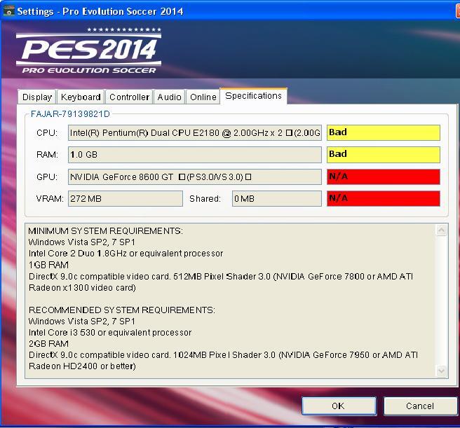 Yang Tau Tentang PES 2014 Masuk