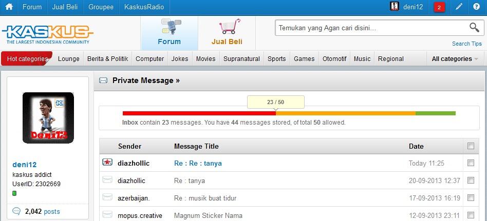 &#91;ASK&#93; ANE KLIK LINK PM MALAH REDIRECT KE SINI GAN. WHY?