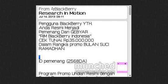 Tips mengetahui ciri-ciri penipu lewat SMS dan email