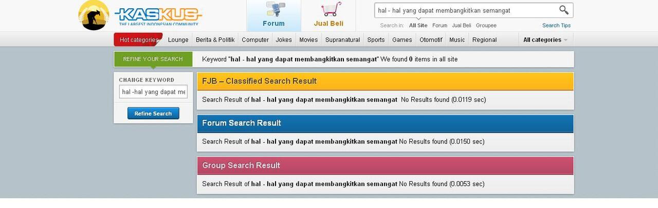 hal - hal yang dapat membangkitkan semangat