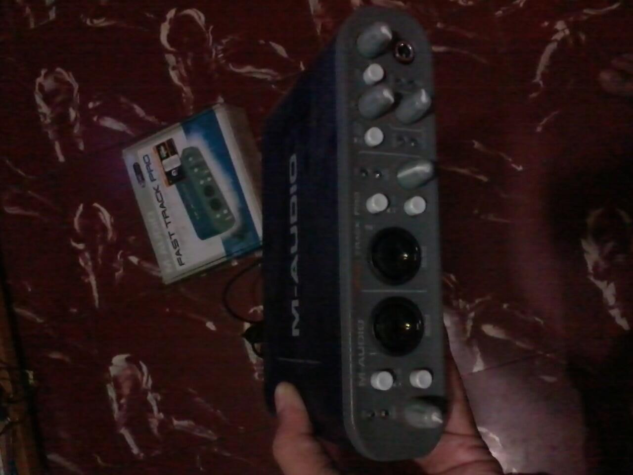 soundcard M AUDIO Fast Track Pro