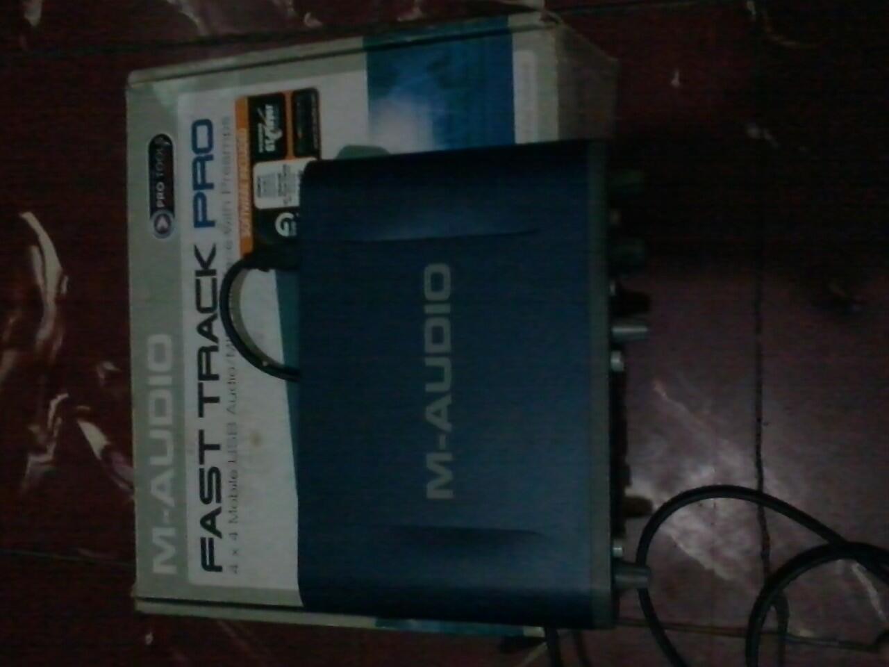 soundcard M AUDIO Fast Track Pro