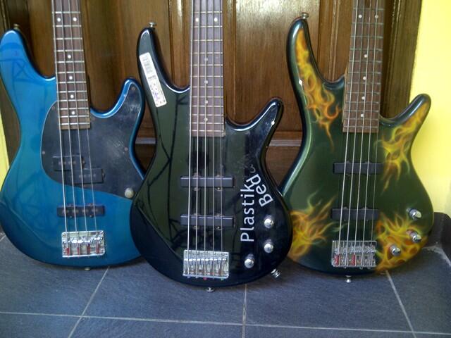 BASS : IBANEZ GIO 4STR, 5 STR, WASHBURN, FERNANDEZ, PRINCE 500RB