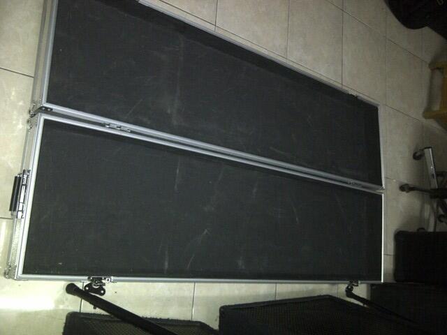 HARDCASE ALUMINIUM UTK MIXER ALEN HEATH 24CH, RACK PROCESOR 12U, RD 700, KOTAK KABEL