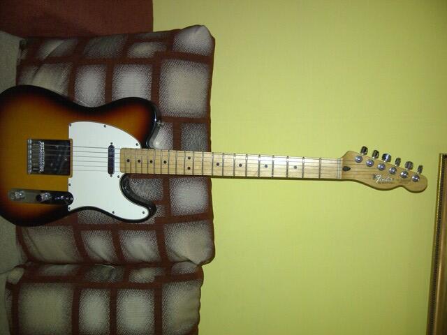 FENDER TELECASTER MEXICO SUNBURST & MARSHALL JCM 900 DUAL REVERB