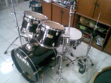 jual drum set pearl vision birch,mapex m series n yamaha yd jepang