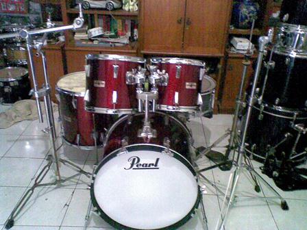 jual drum set pearl vision birch,mapex m series n yamaha yd jepang