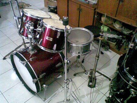 jual drum set pearl vision birch,mapex m series n yamaha yd jepang