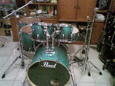 jual drum set pearl vision birch,mapex m series n yamaha yd jepang