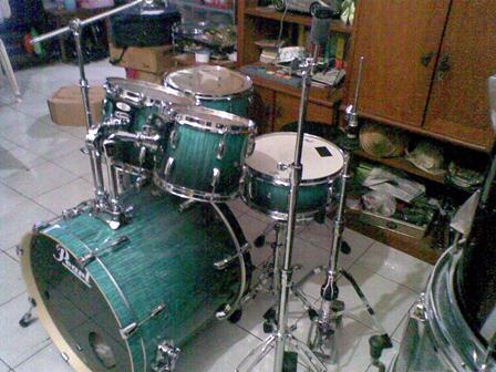 jual drum set pearl vision birch,mapex m series n yamaha yd jepang