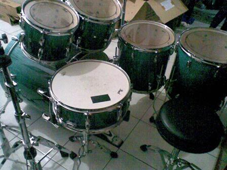 jual drum set pearl vision birch,mapex m series n yamaha yd jepang