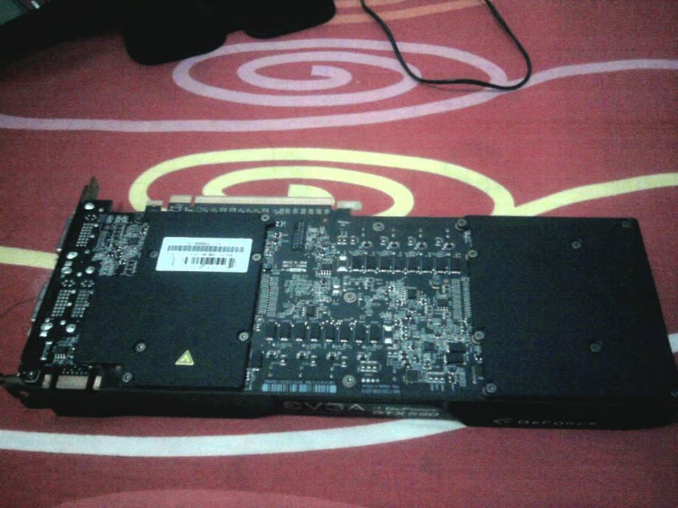 VGA CARD EVGA GTX 590 CLASSIFIED (Dual GTX 580) 3Gb 768 bit