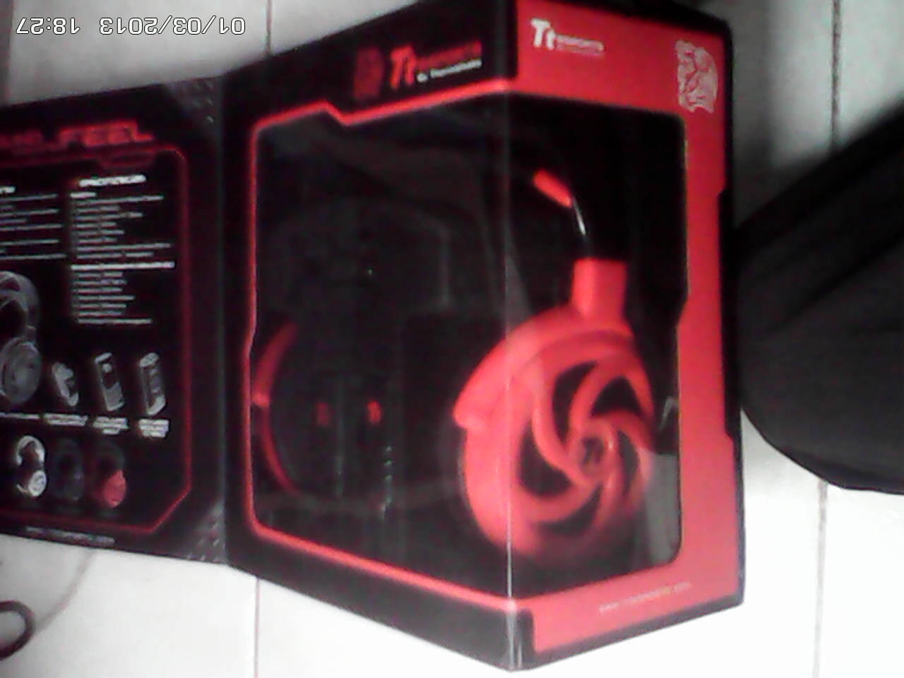Gaming headset Ttesports shock spin hd 7.1