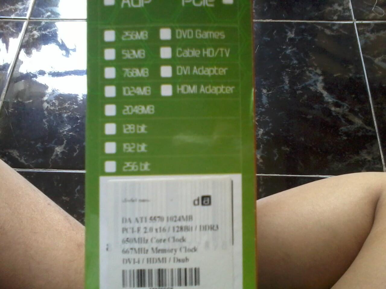 DIGITAL ALLIANCE ATI RADEON HD 5570 1gb 128 bit