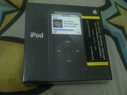 WTS: Box iPod Video 30 GB Original Murah Aja (iPod-nya dicolong)