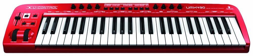 Behringer U-Control UMX490 USB/MIDI Controller Keyboard JOGJA