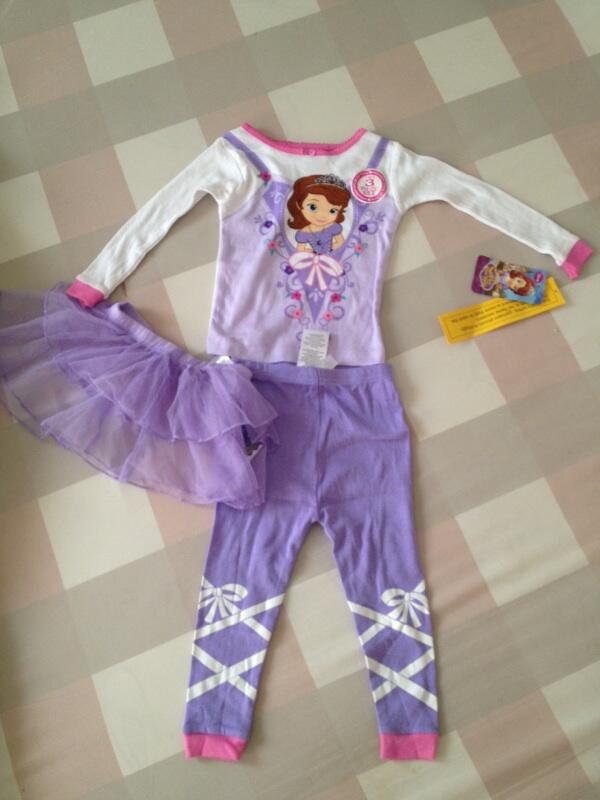 Piyama tutu sofia the first