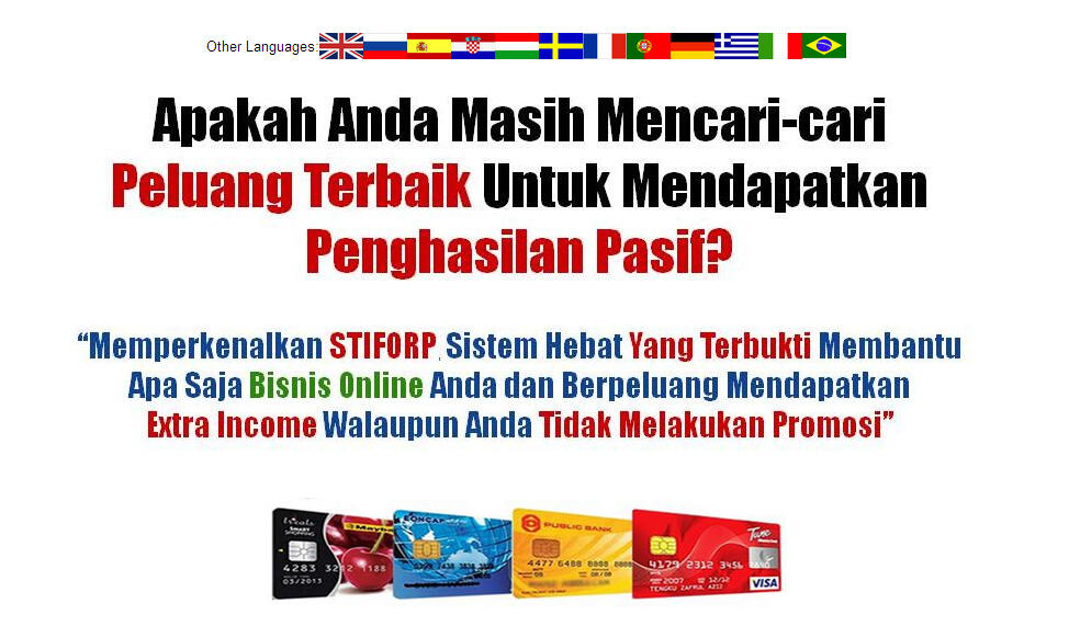 STIFORP Bisnis Online yang terbukti membayar