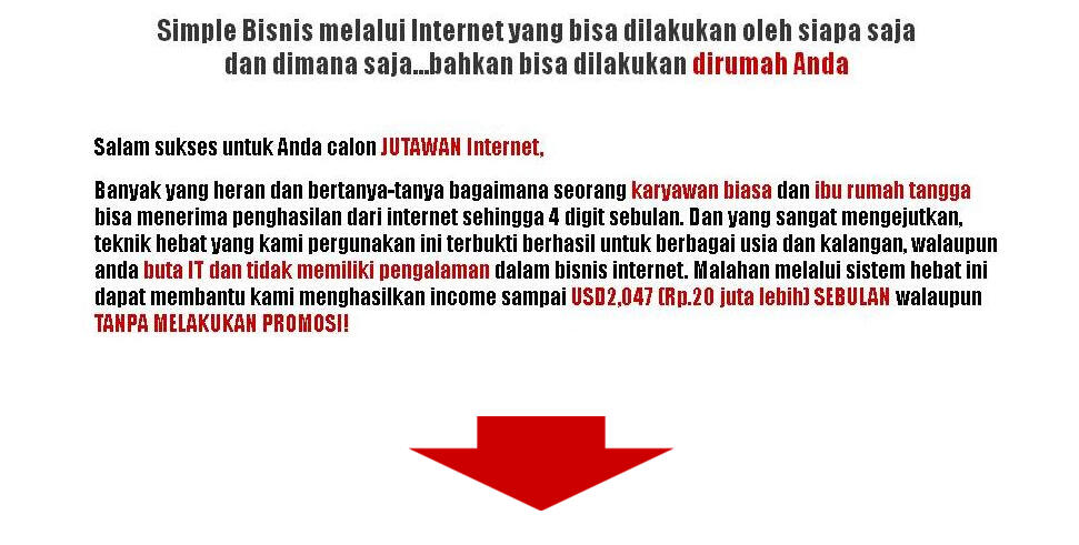 STIFORP Bisnis Online yang terbukti membayar