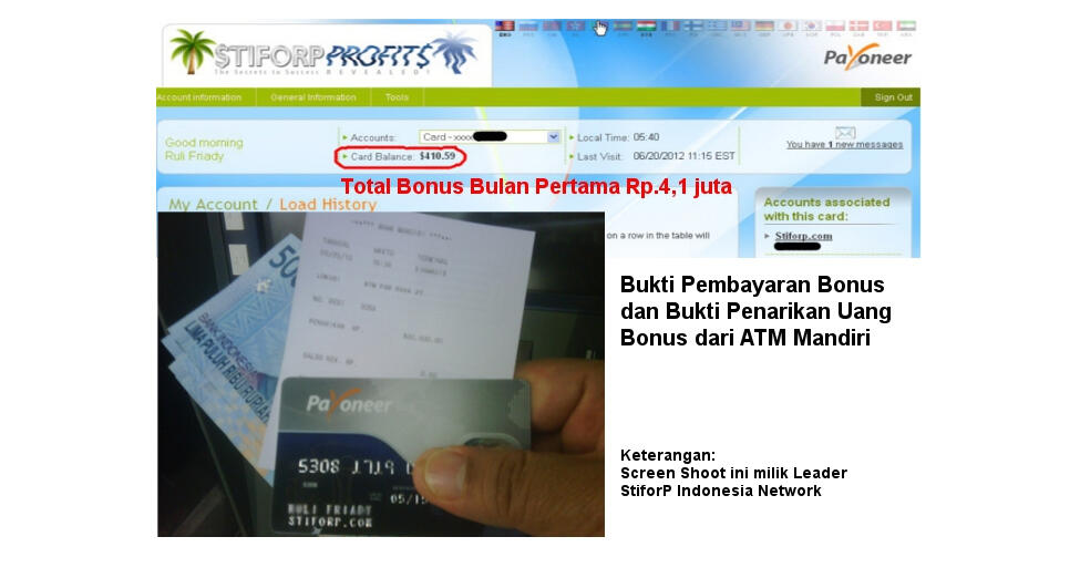 STIFORP Bisnis Online yang terbukti membayar